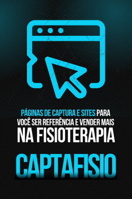 Crie seu site e páginas de venda e captura para o seu serviço em Fisioterapia